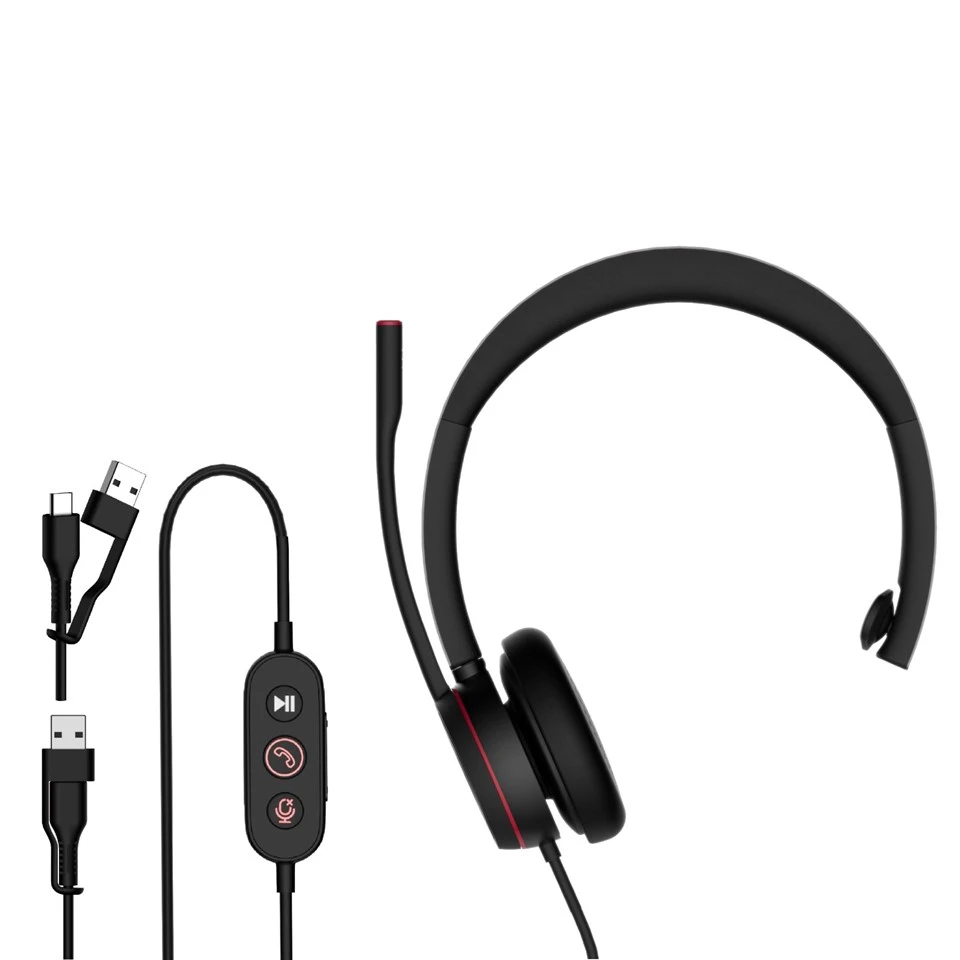 Office-Specific Single-Ear UC Headset